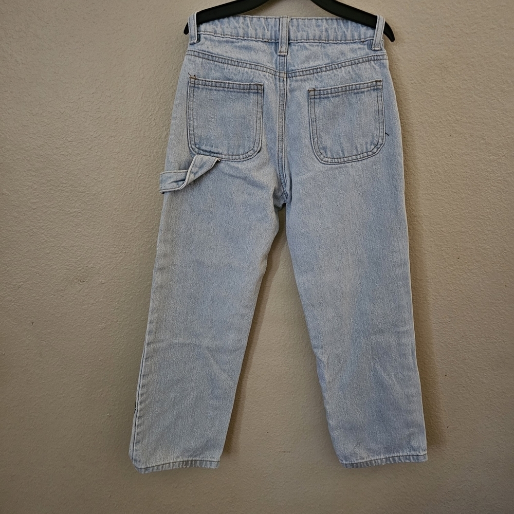 Fashion Nova Blue Cartoon Bear Jeans - Picture 3 of 8